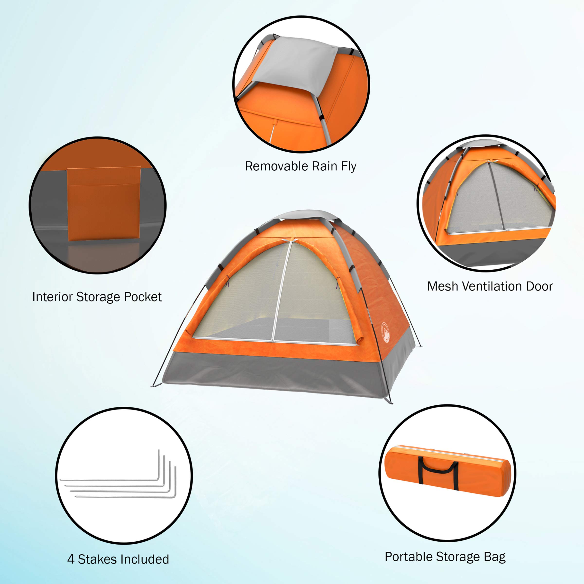 Automatic Waterproof Outdoor Hiking Tent with Logo