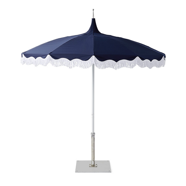 Beach Double Layer Pagoda Umbrella