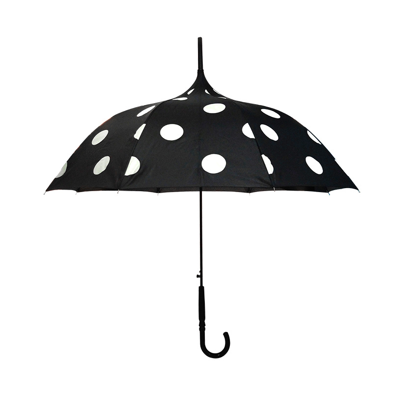 Dot Pagoda Umbrella for Ladies
