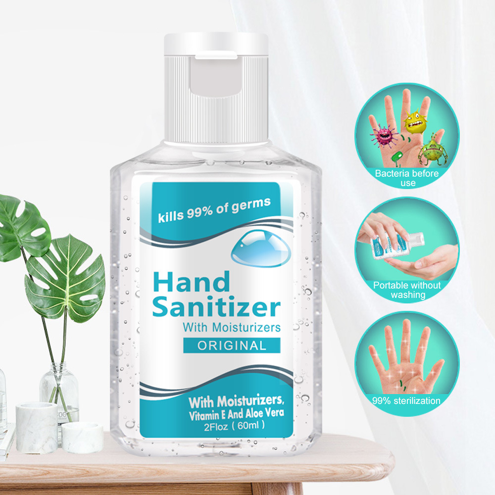 75% Alcohol Gel  Hand Sanitizer Gel Antibacterial Alcohol Hand Sanitizer Gel 90ml Wash Disinfectant factory