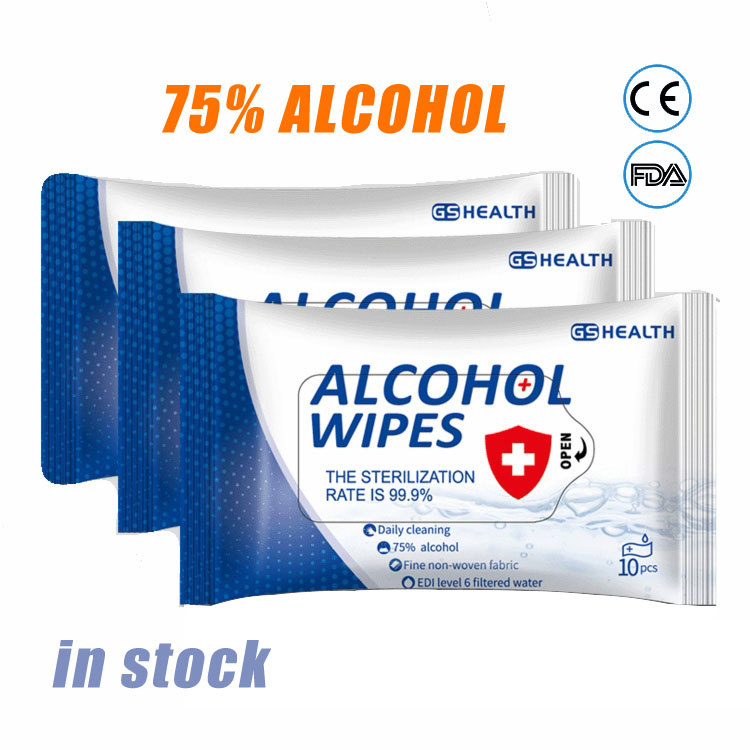 Household Protective 75% Disinfectant Alcohol Wipes