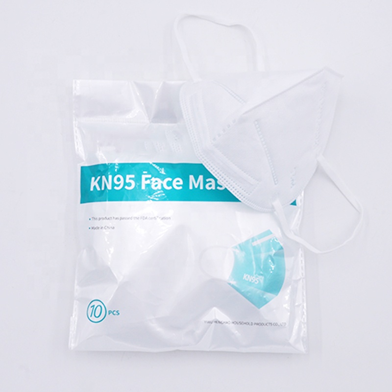Personal Use KN95 Anti Dust Safety Mouth Cover Disposable Respirator Face Mask