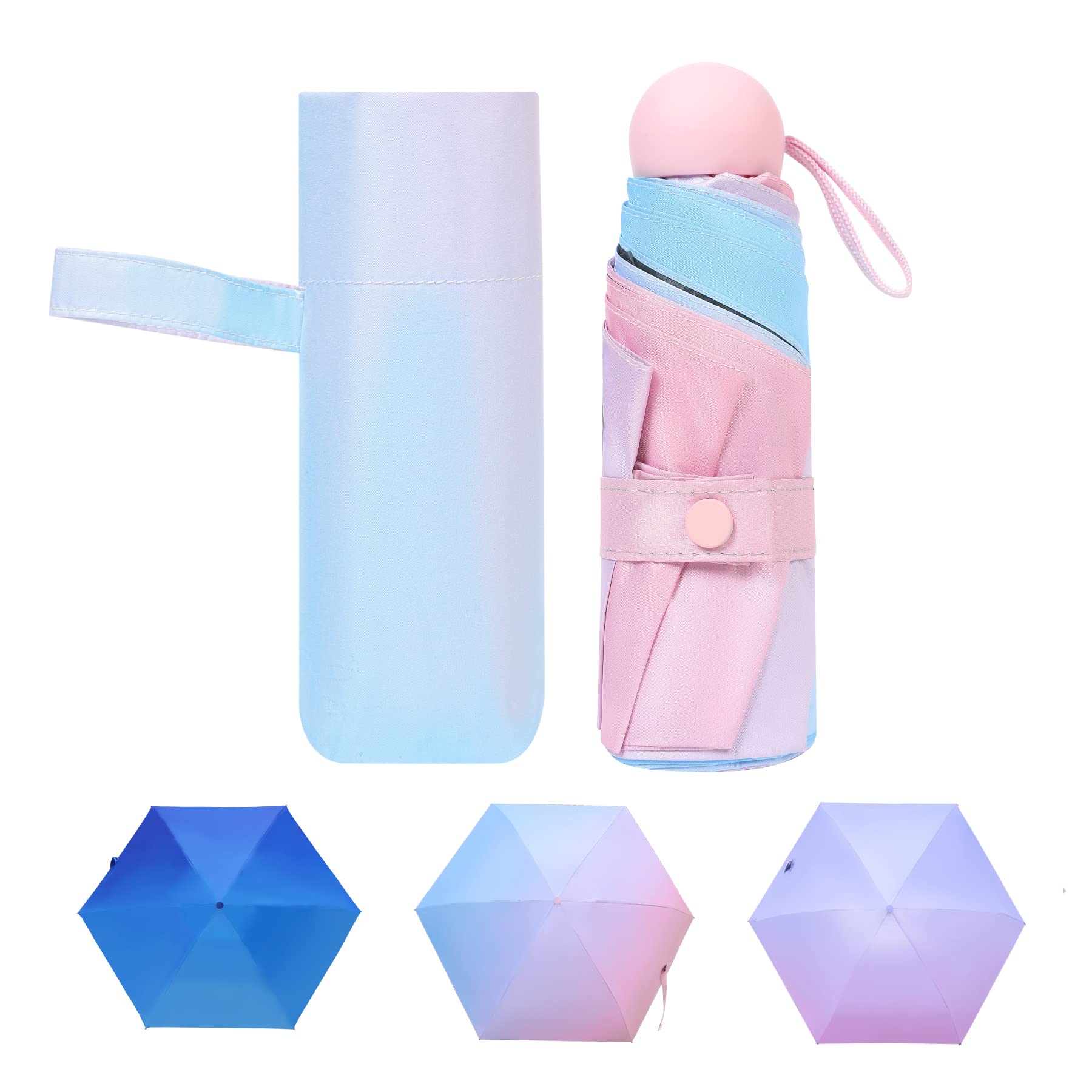Mini Capsule Shaped 5 Folding umbrella
