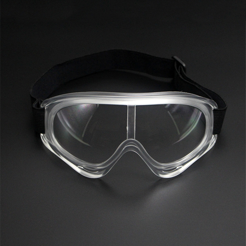 Protective safety goggles wide-vision lightweight eyewear clear lens quality medical goggles made in china