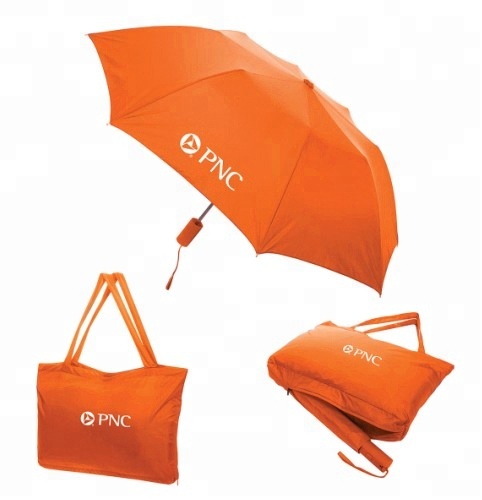 極度の小型広告の昇進の傘3の折る買い物袋