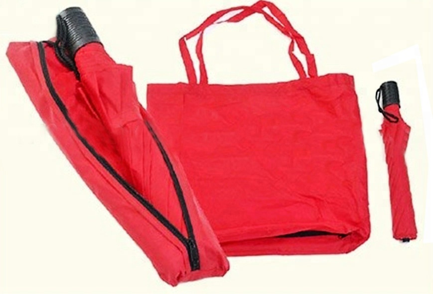 سوبر ميني الإعلان الترويجية مظلة 3 أكياس التسوق للطي