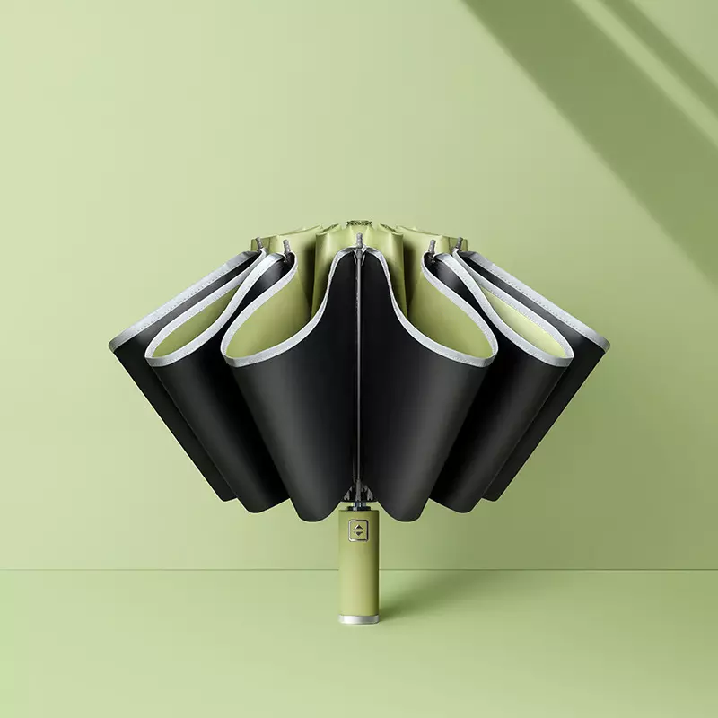 Upside-down Umbrella with Reflective Strip