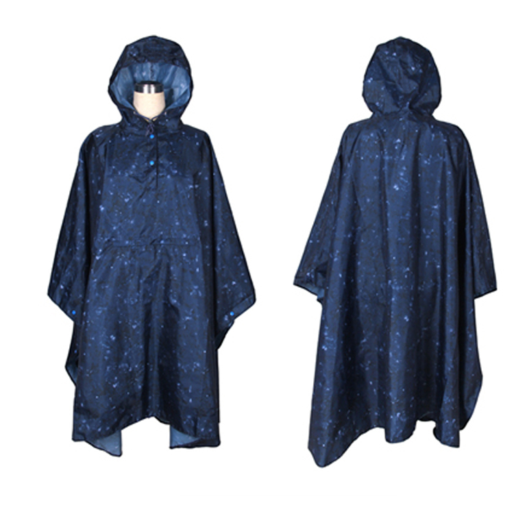 Wholesale high quality new fashion Waterproof Outdoor Fashion Printing Full Body Light Raincoats Colorful Poncho
