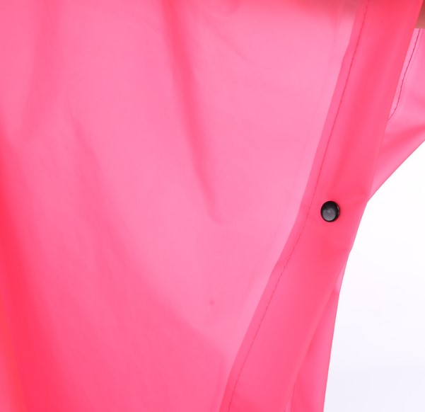 custom made waterproof TPU fabrics womens rain jacket,hiking handbag compostable yellow raincoat rain poncho