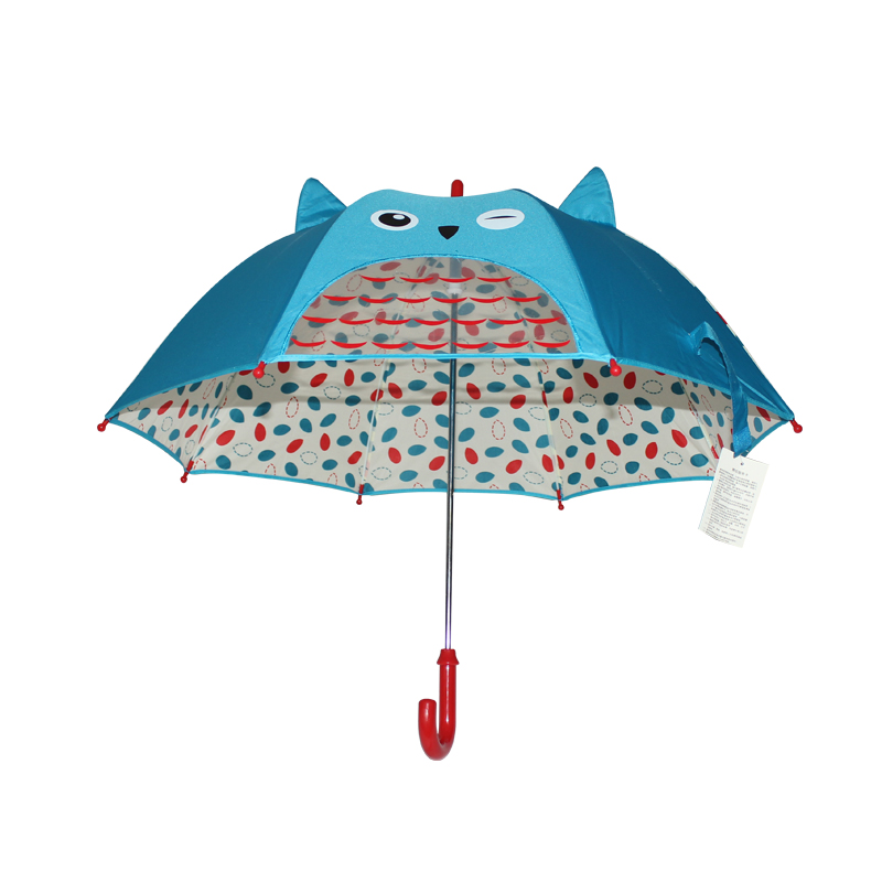 manual open kid umbrella custom print