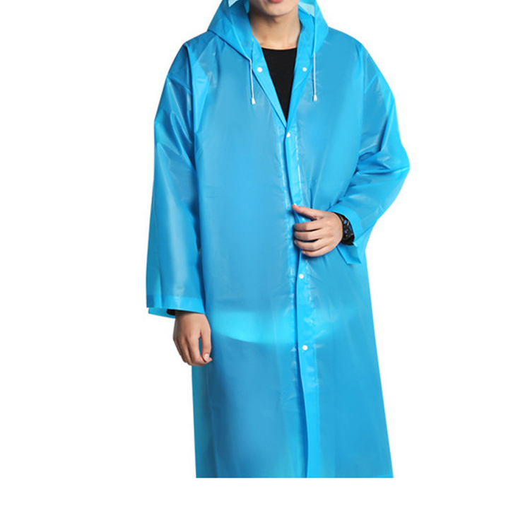 wholesale Rain Coat Non-disposable raincoat EVA fashionable environmental protection raincoat travel outdoor lightweight