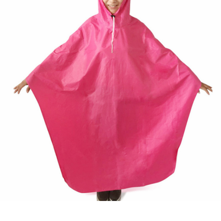wholesale Transparent large brim bicycle electric car factory eva colorful  home direct sale Oxford cloth Rain poncho