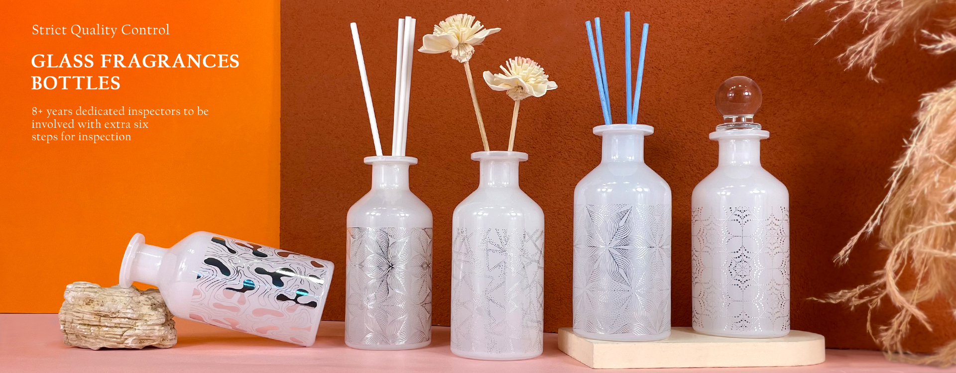 glass fragrance bottles