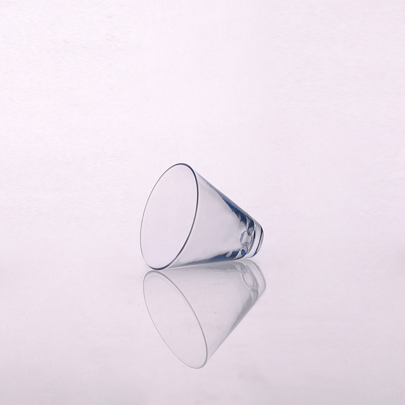 Unique design V shape wine glass whiskey glass