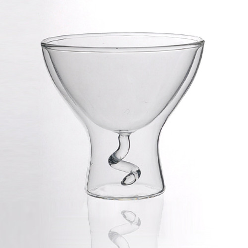 Handmade Double Wall Tea Mug Borosilicate Glass Coffee Cup