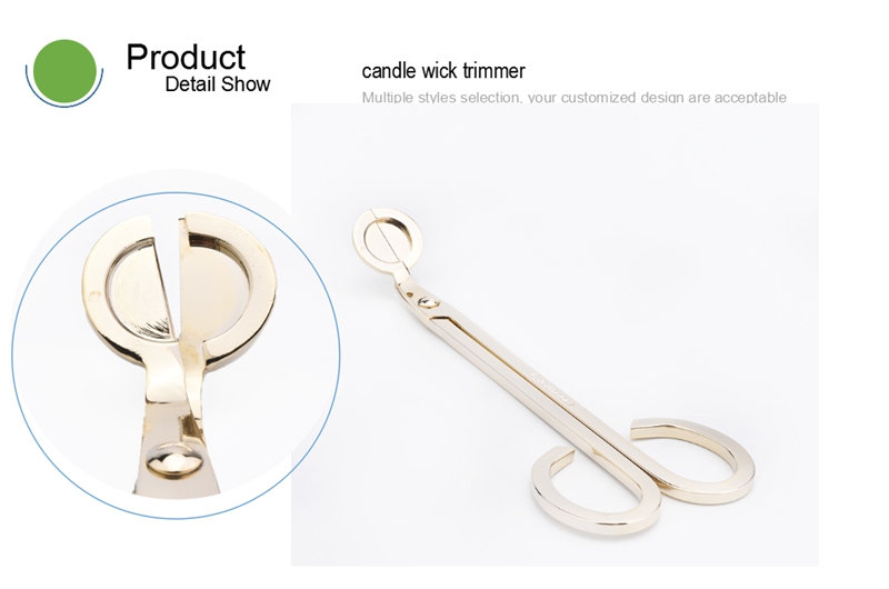 luxury candle wick trimmer
