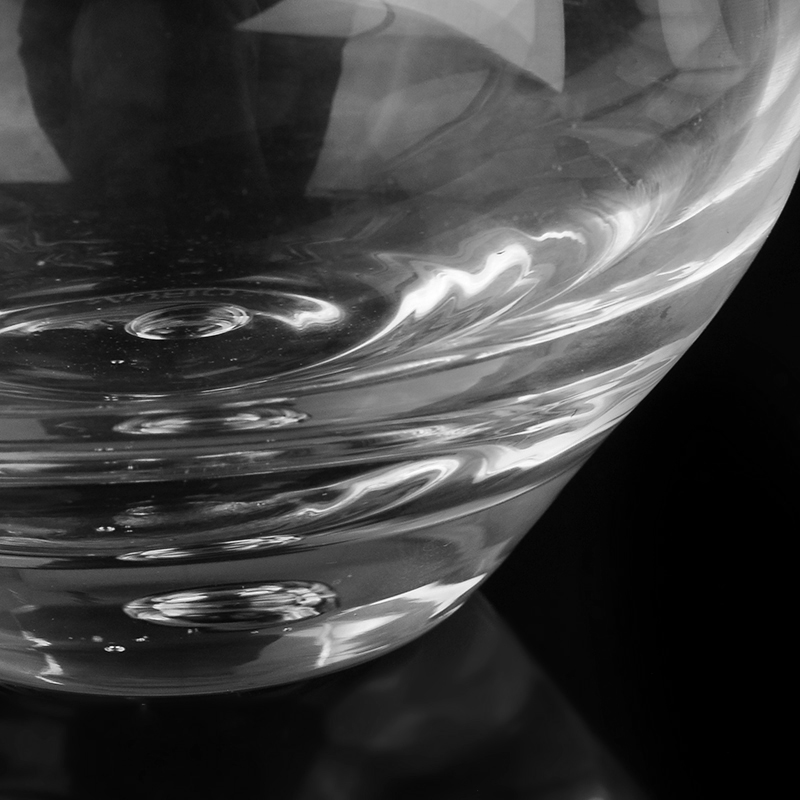 High quality stemless wine glass whisky glass