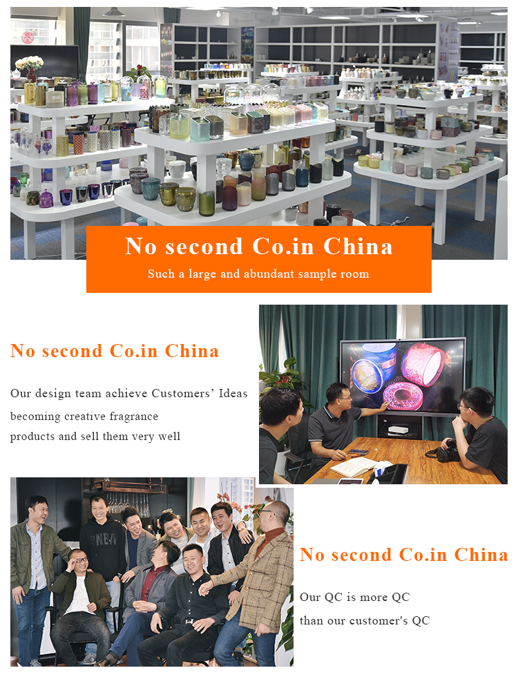 Thick Wall And Thick Bottom Glass Candle Jars