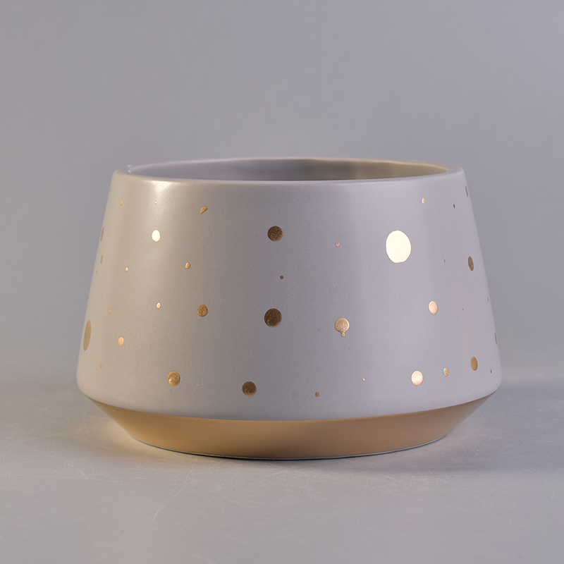 glazing ceramic candle jars