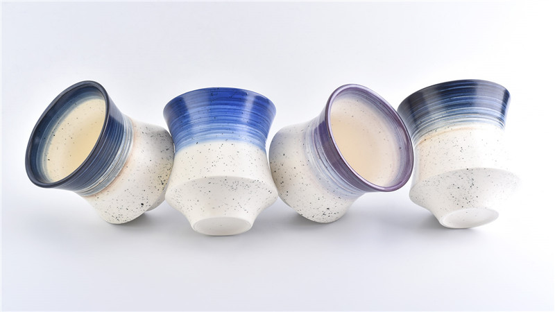 Sunny Glassware colorful ceramic design candle holder 