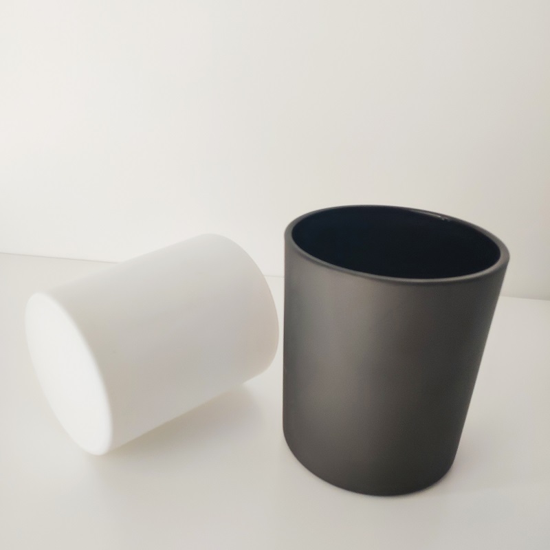 gold plating cylinder candle jar