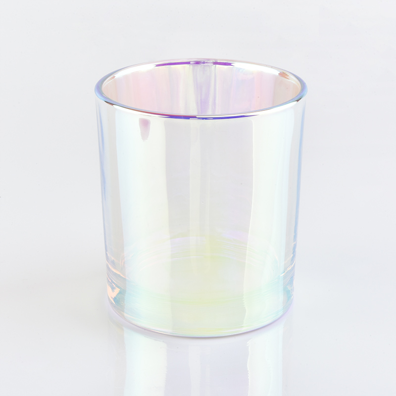 iridescent candle holder