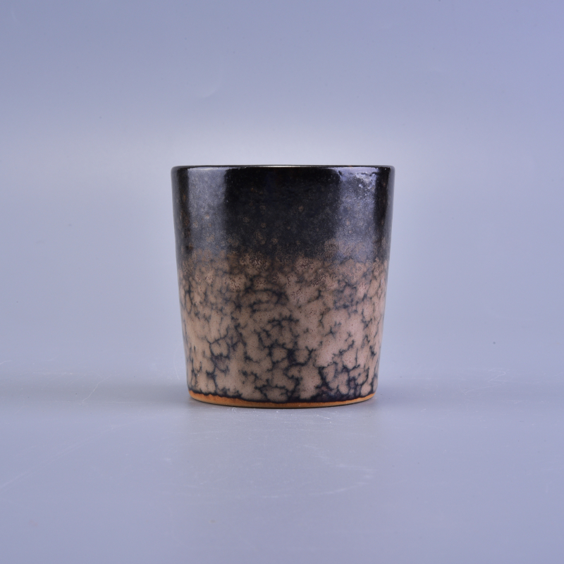 High quality tall ceramic glaze candle holder