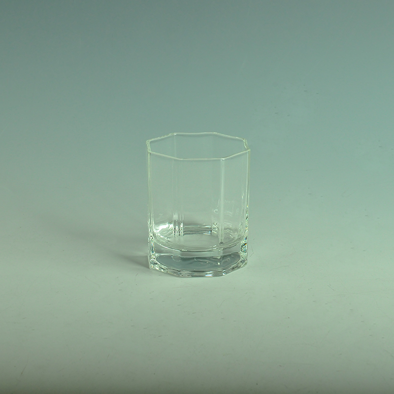 polygon shot glass