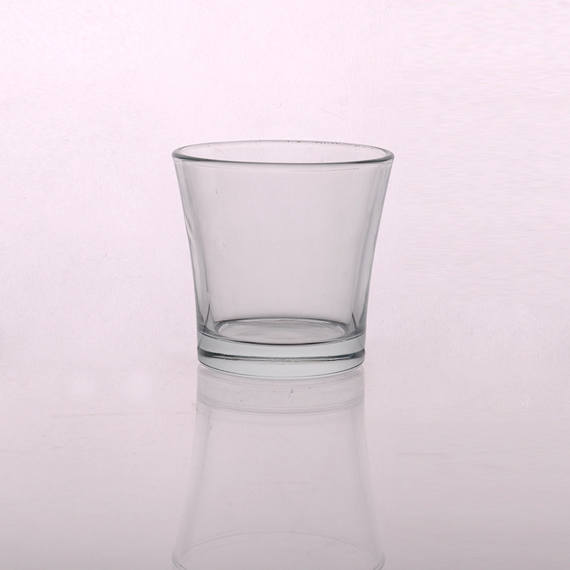 V Shape high clear candle holders