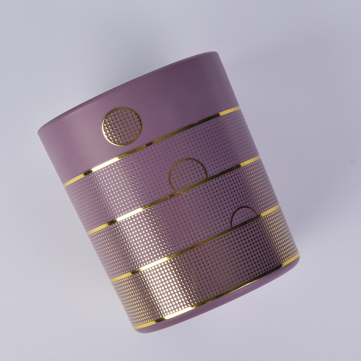 Home decorative  glass candle jars for 10oz candle candle making