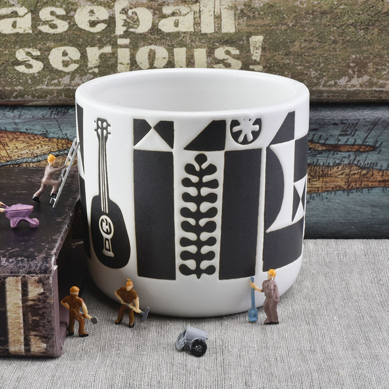 10oz Candle container Ceramic For Home Decoration Scented Candles