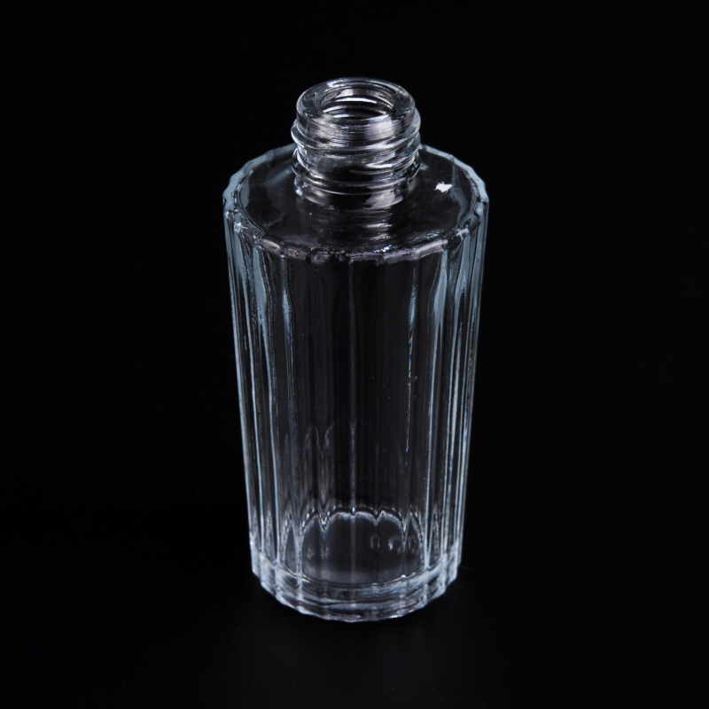 Cute small 44ml round fashion glass perfume bottle