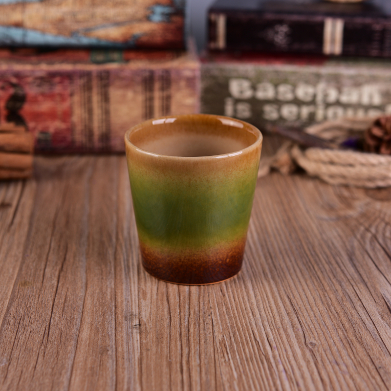 100ml tragbarer Votive Keramik Kerzenhalter