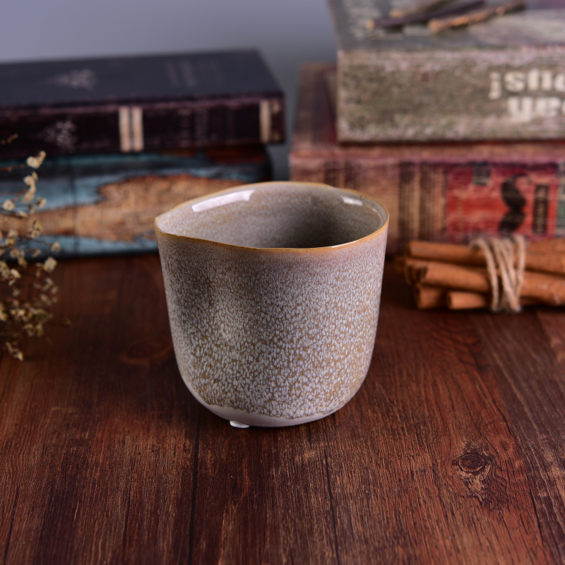 16oz ceramic candle jar