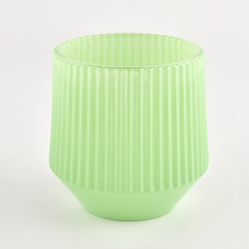 200ml empty glass candle container for  home decor