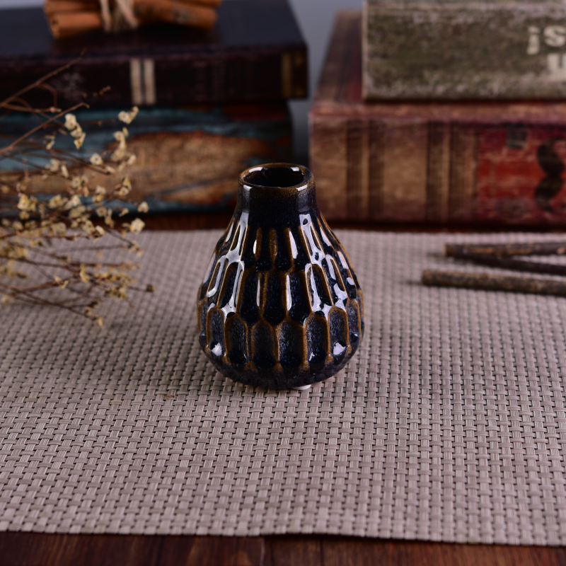 210ml Fancy decorativo lustrato aromatico ceramica bottiglia Diffusore