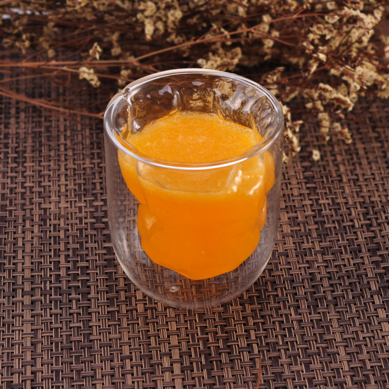 Bicchiere da parete in vetro borosilicato da 220ml per caffè