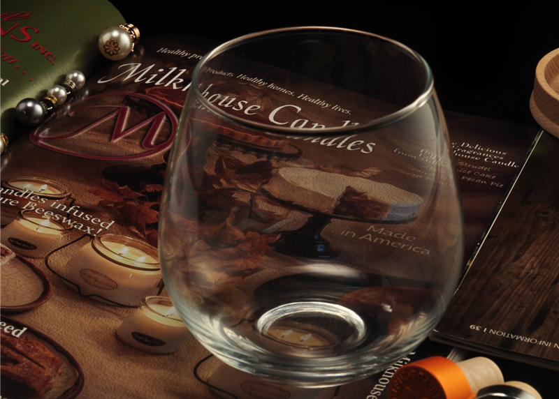 400mL vaso de cristal de alta calidad