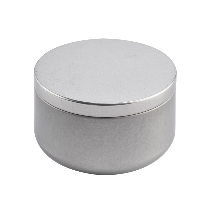 Jar del barattolo in scatola in scatola in argento in argento in argento a candele con coperchi con coperchi