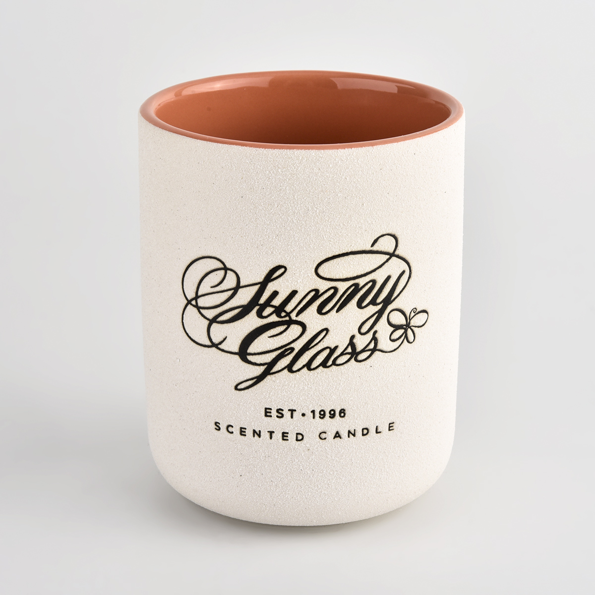 Sunny Glassware Design のセラミックキャンドルコンテナ