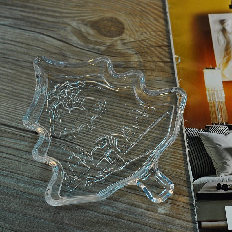 Bentuk pokok yang indah pemegang lilin kaca