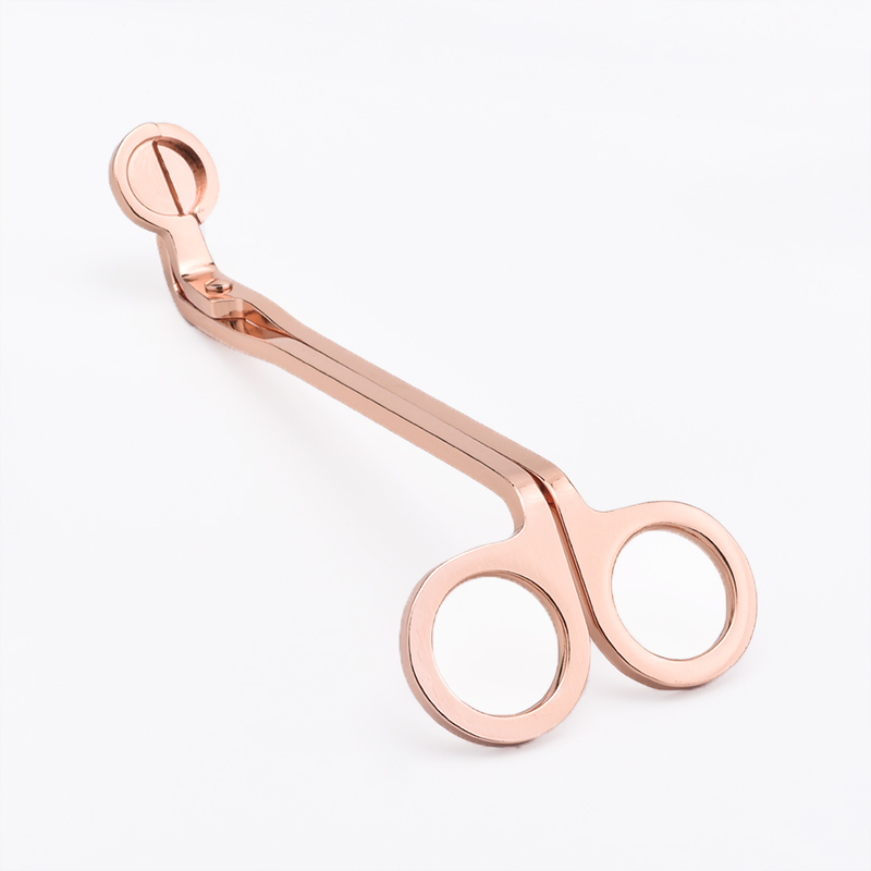 Candle Wick Dipper Aparador de Óleo Snuffer Extinguir Guarnição Scissor Cutter Ferramenta Wick Aparar Tesoura de ouro Rosa