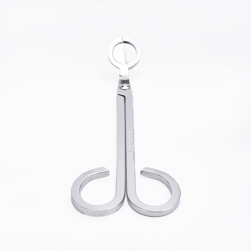 Vela Wick Dipper Trimmer Snuffer Extinguir Trim Scissor Cutter Ferramenta de Corte De Tesoura Tesoura De Corte De Prata