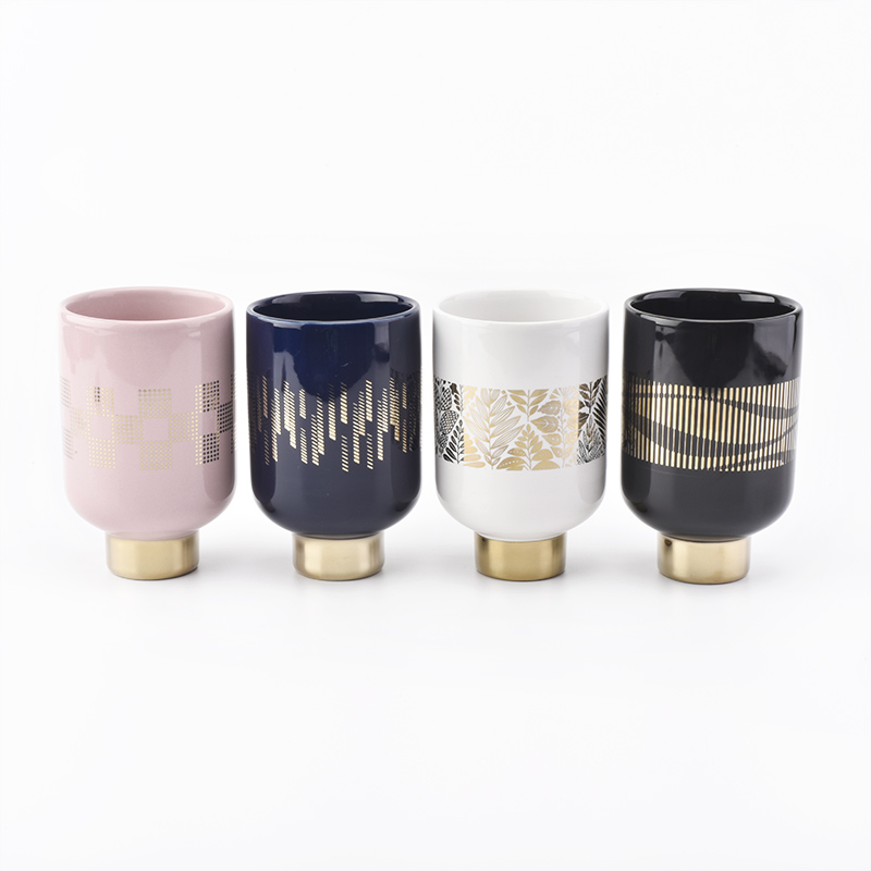 Custom Ceramic Candle Holders Wholesale