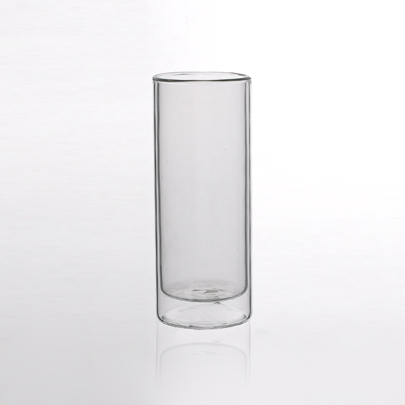 Double wall glass borosilicate tea cup