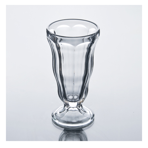 Ice cream / dessertcup com formato redondo de vidro Moda