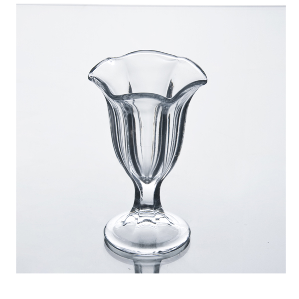 Flower shape ice cream/dessertcup