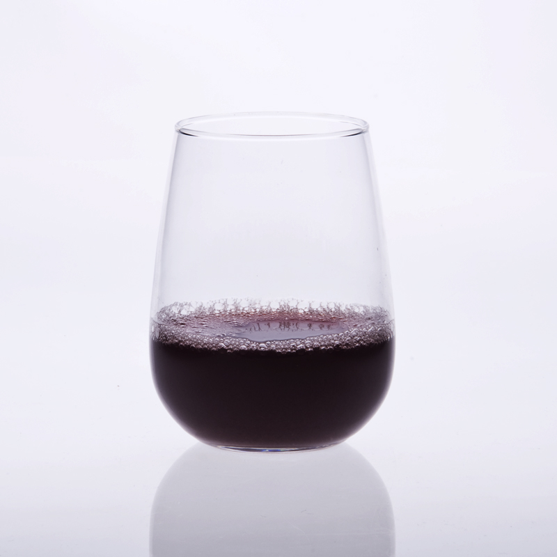 Glass Tumbler with Optic