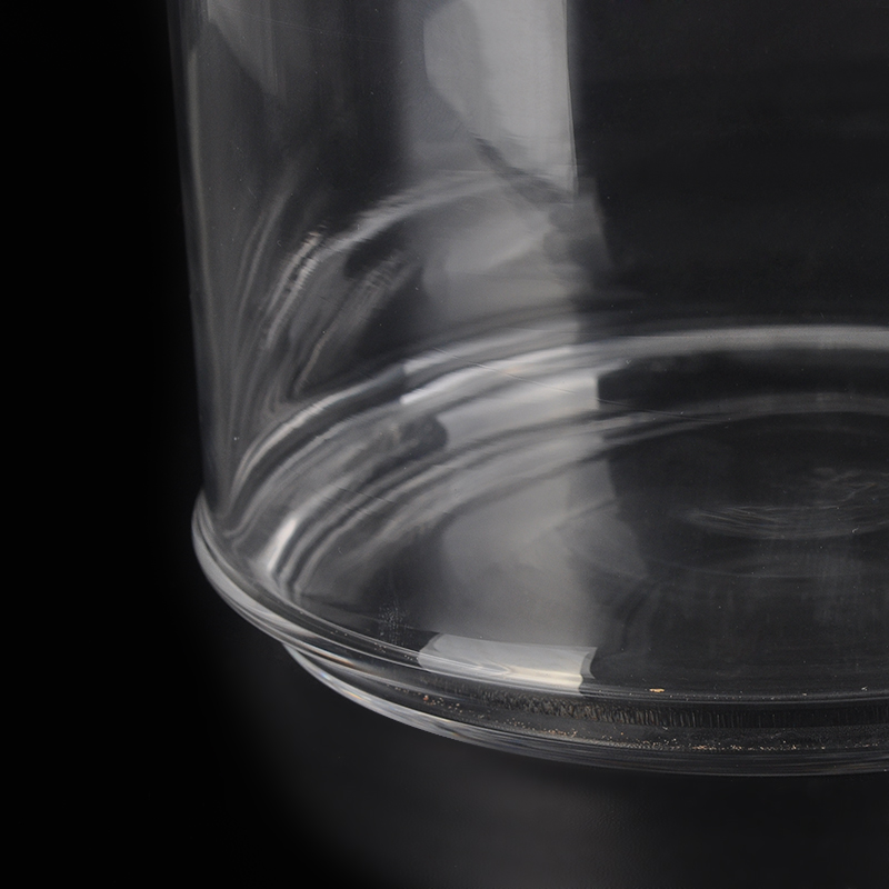 Glass apothecary large jars stackable set of 3