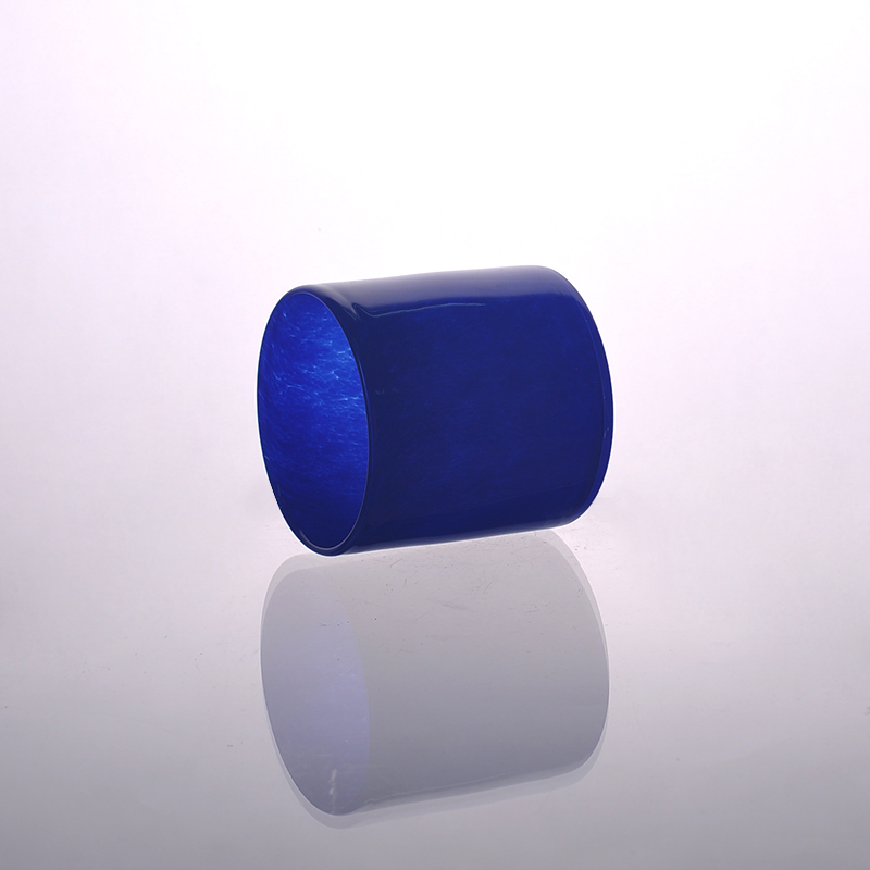 الزجاج الملون حامل شمعة نذري للزينة